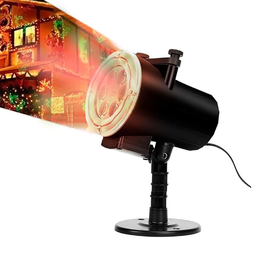 ✨ Proiettore di Natale: uno spettacolo di luci magico 🎄